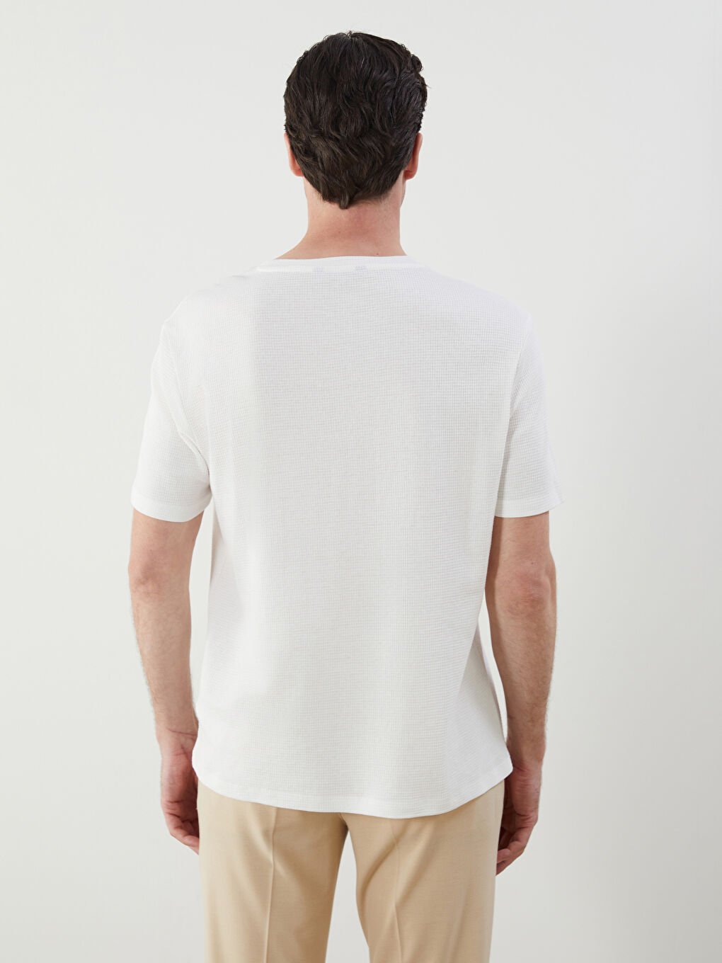 SOUTHBLUE Crew Neck Plain Men's T-Shirt -W55214Z8-R9J