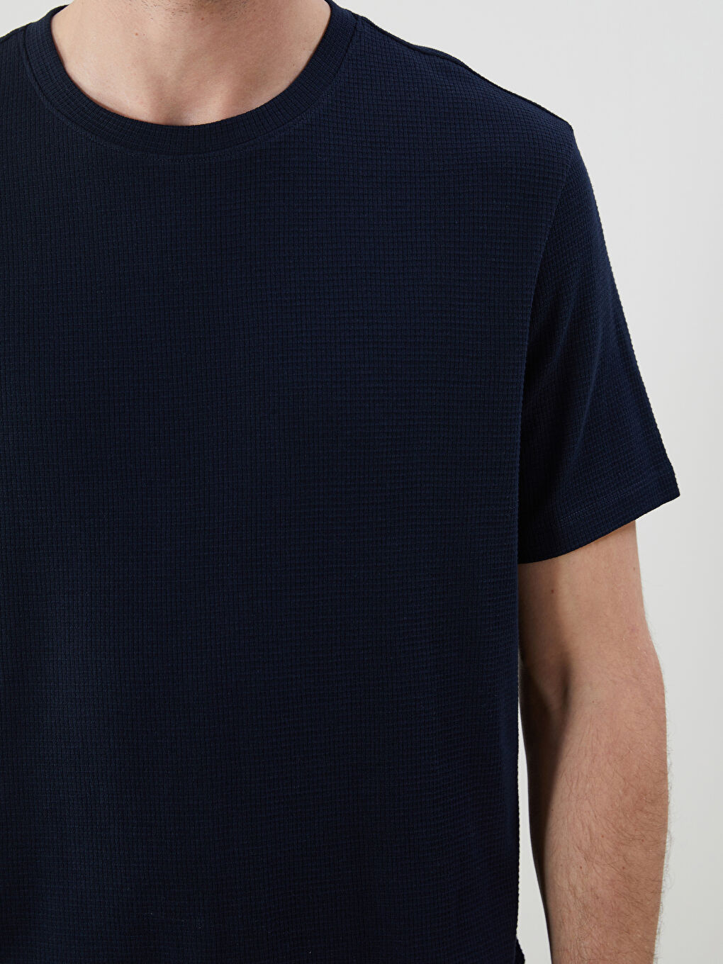SOUTHBLUE Crew Neck Plain Men's T-Shirt -W55214Z8-RFH