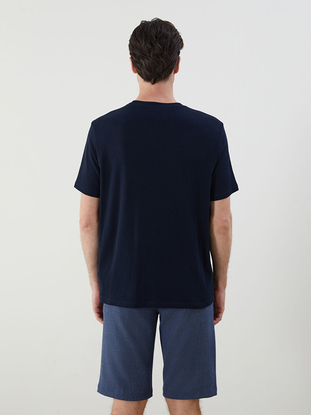 SOUTHBLUE Crew Neck Plain Men's T-Shirt -W55214Z8-RFH