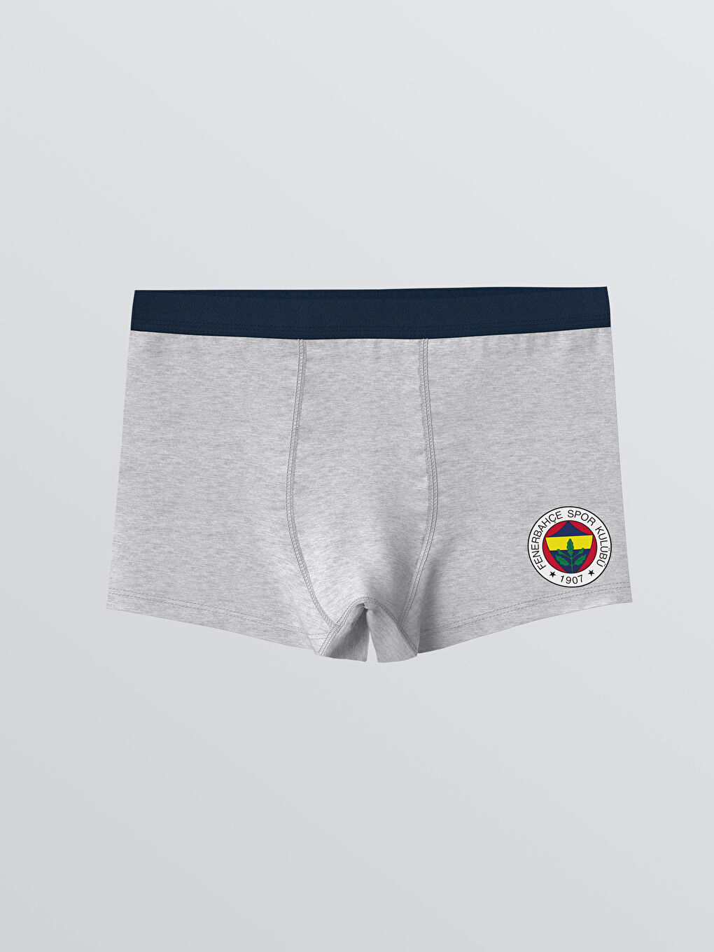 Lacivert Fenerbahçe Baskılı Erkek Çocuk Boxer 2'li-2