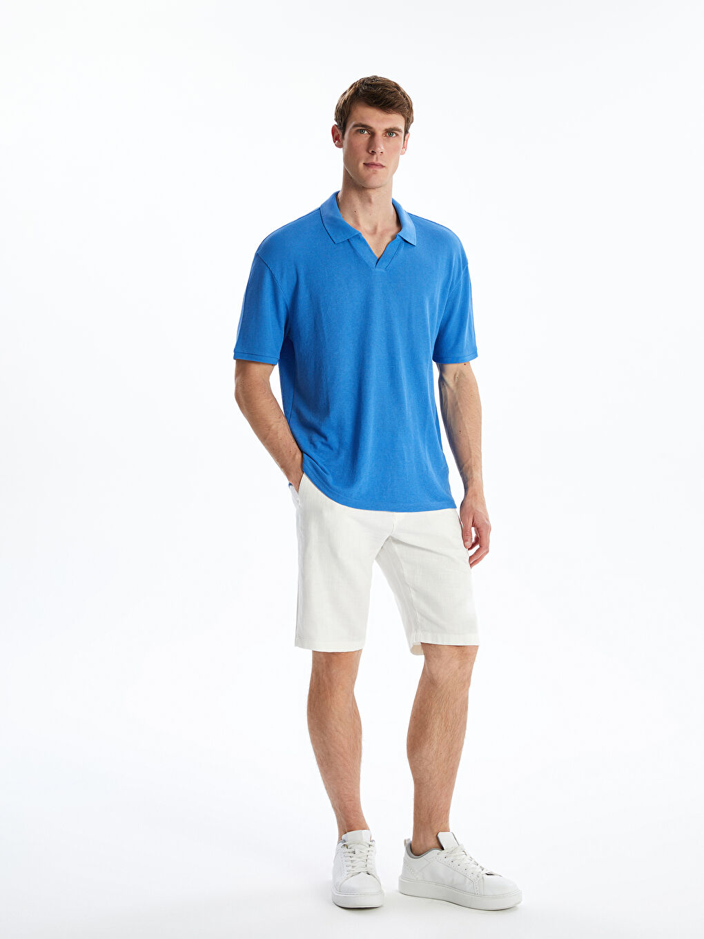 Men's Polo Neck T-Shirt-1