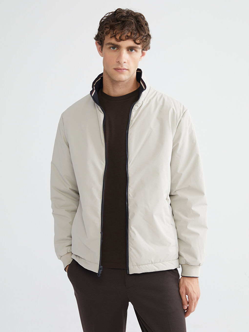 Man NAVY Coat