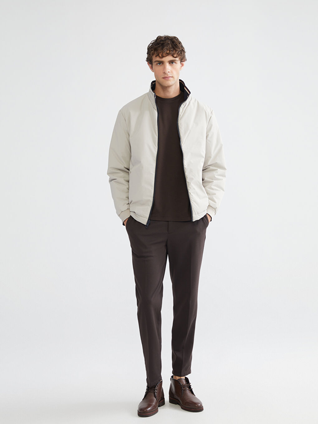 Man NAVY Coat-1