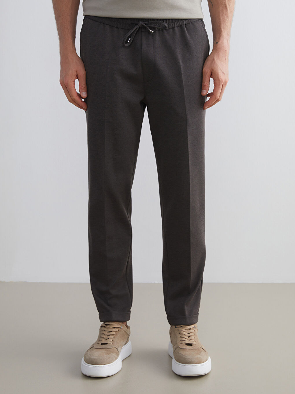 Standard Fit Men's Trousers-1