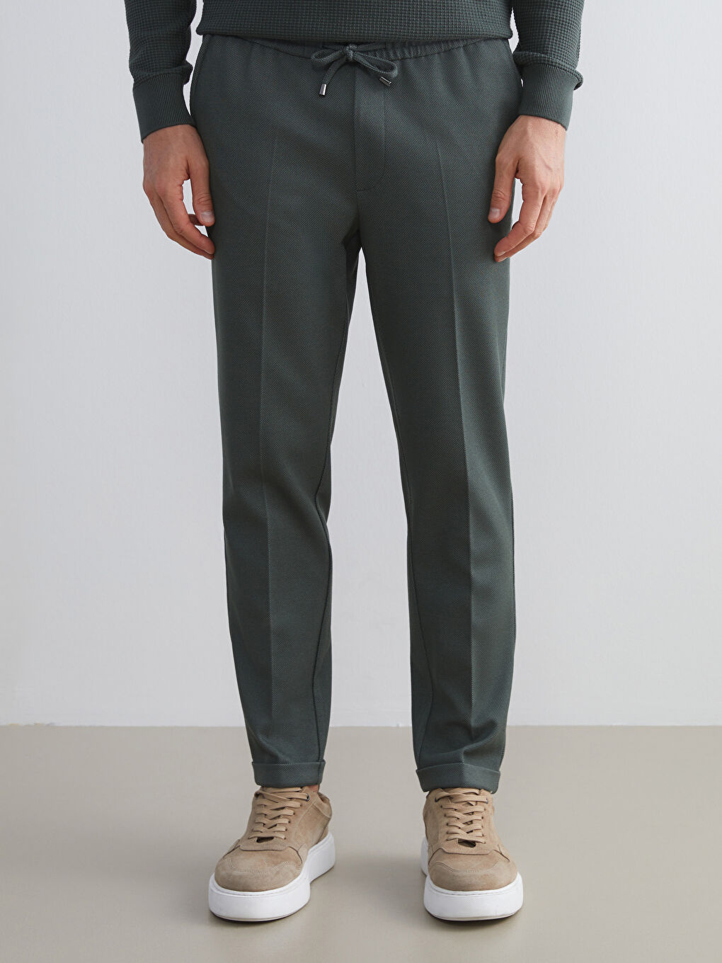 Standard Fit Men's Trousers-1
