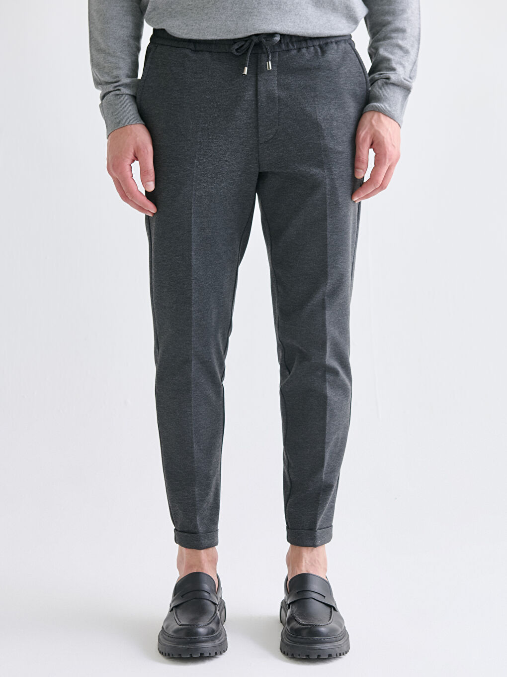 Standard Fit Men's Trousers-1