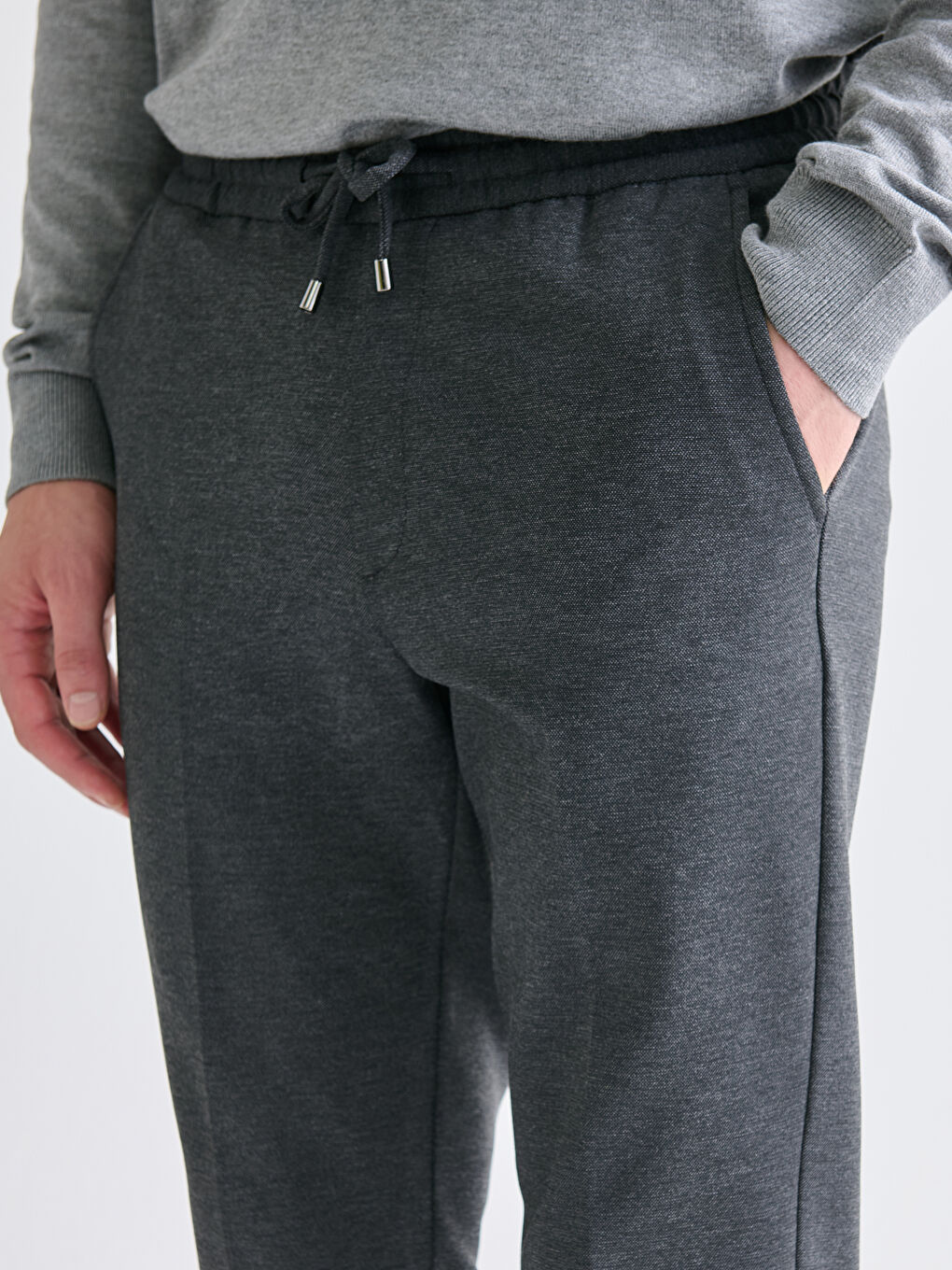 Standard Fit Men's Trousers-2