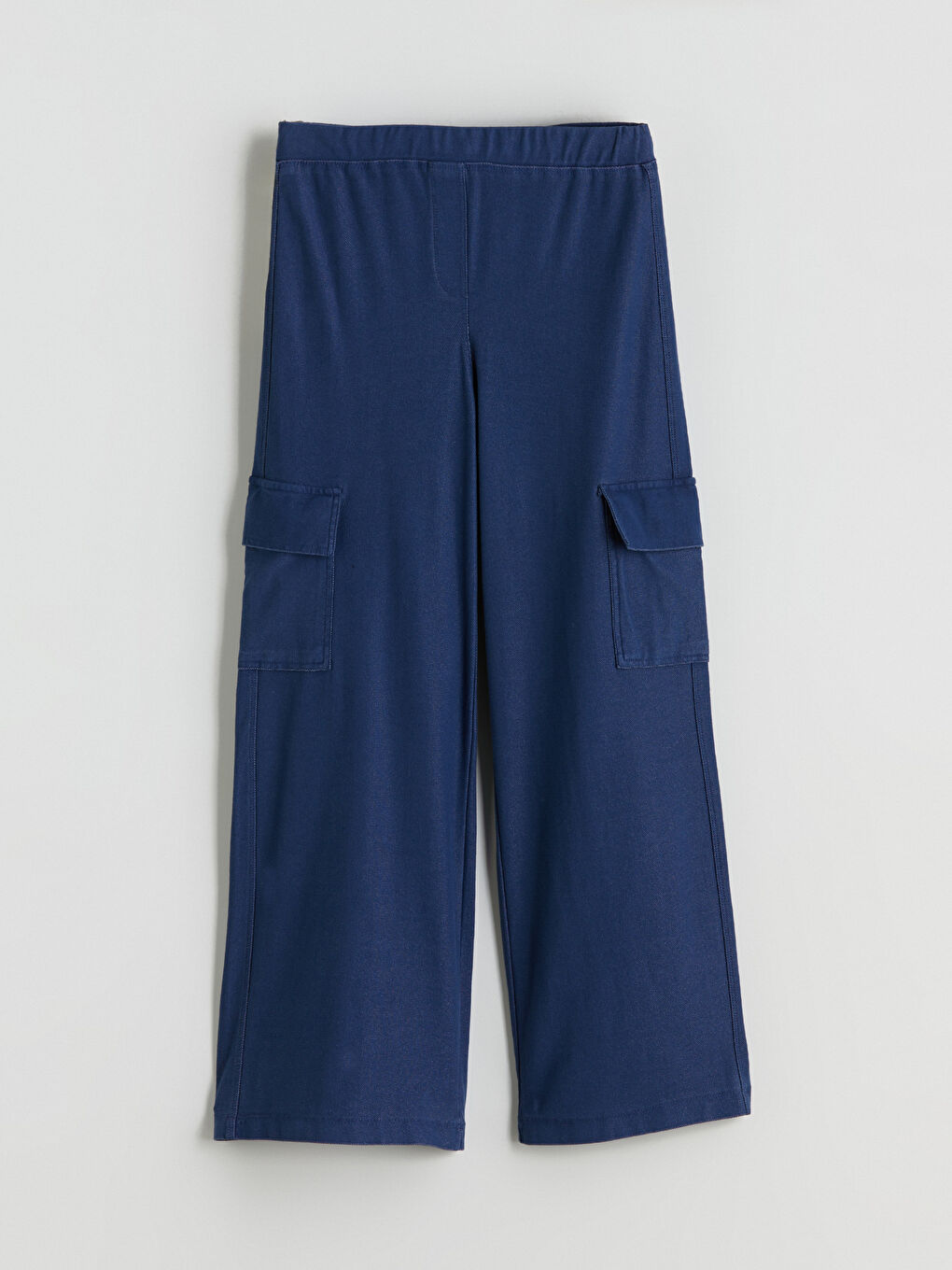 Girls' Cargo Sweatpants with Elastic Waist