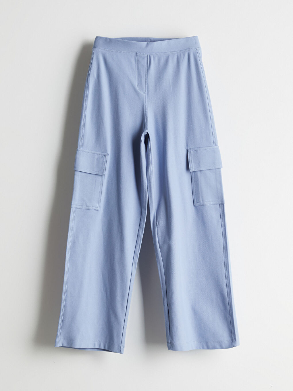 LCW Kids Girls' Cargo Sweatpants with Elastic Waist -W55325Z4-V2T