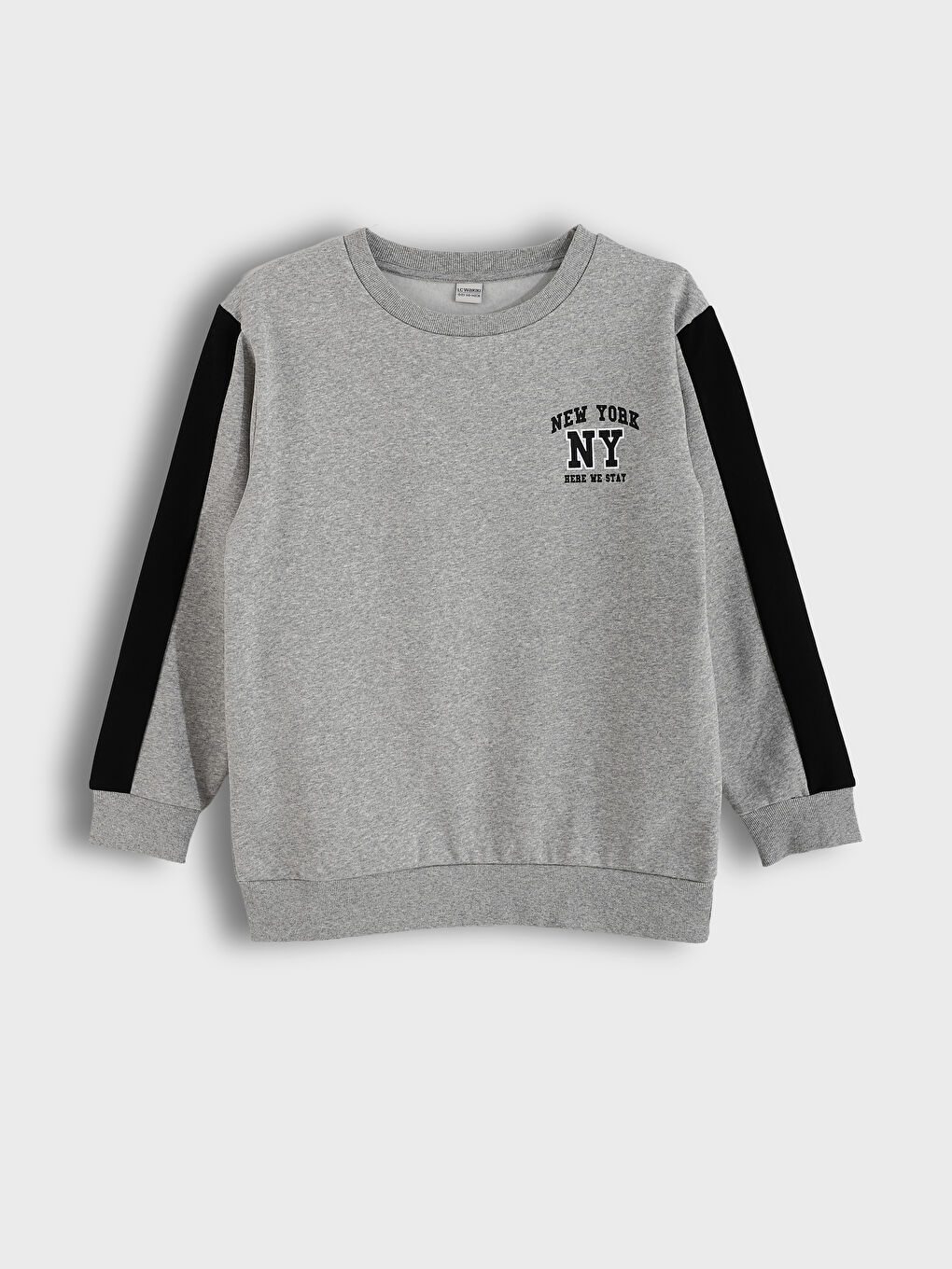 Crew Neck Boy's Sweatshirt and Tracksuit Bottom 2-Piece Set-1