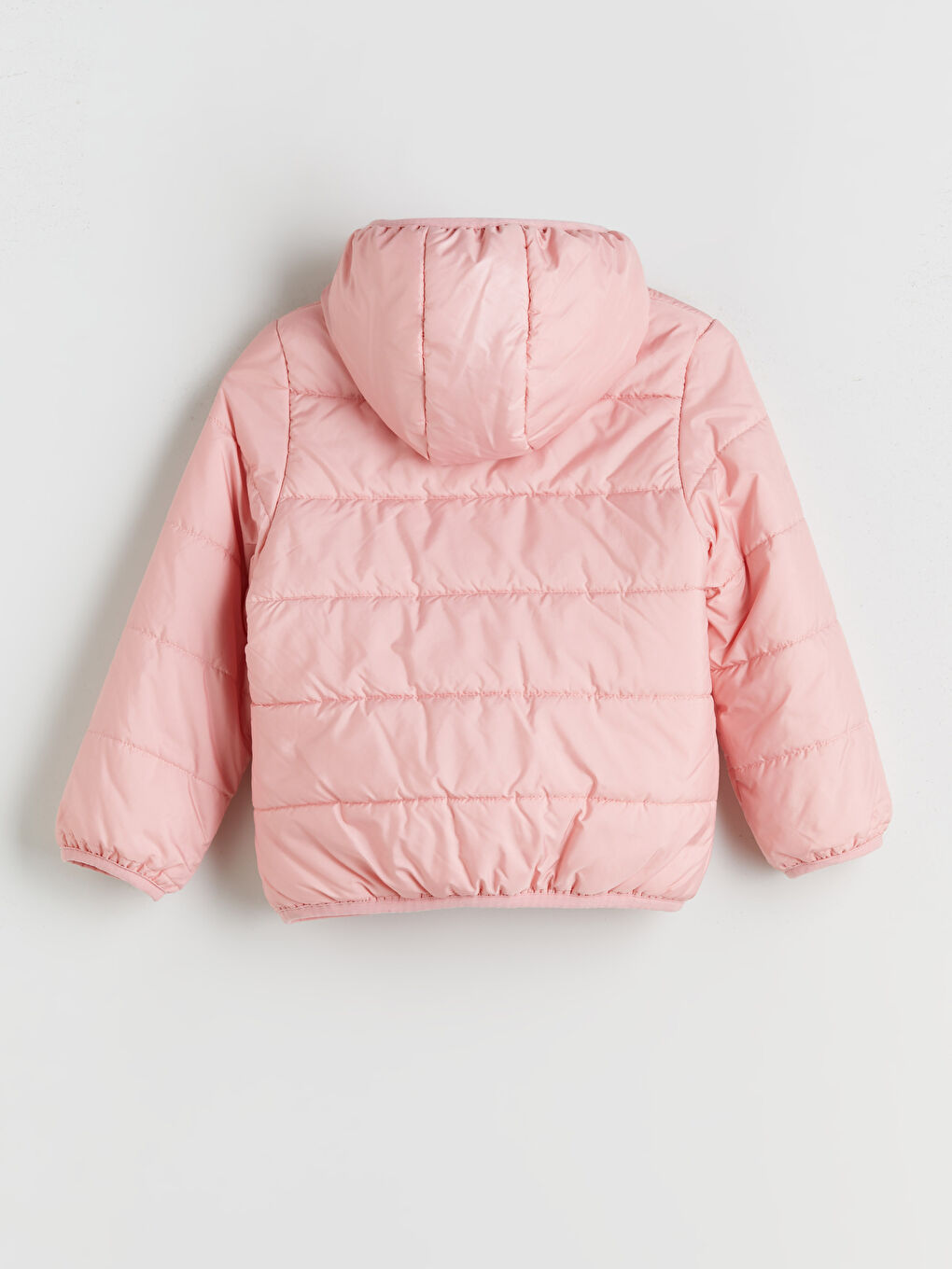 هودي معطف منتفخ بنات-1