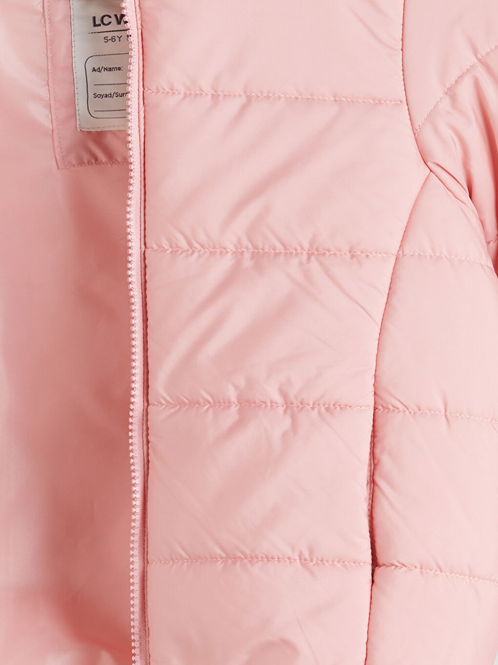 هودي معطف منتفخ بنات-3