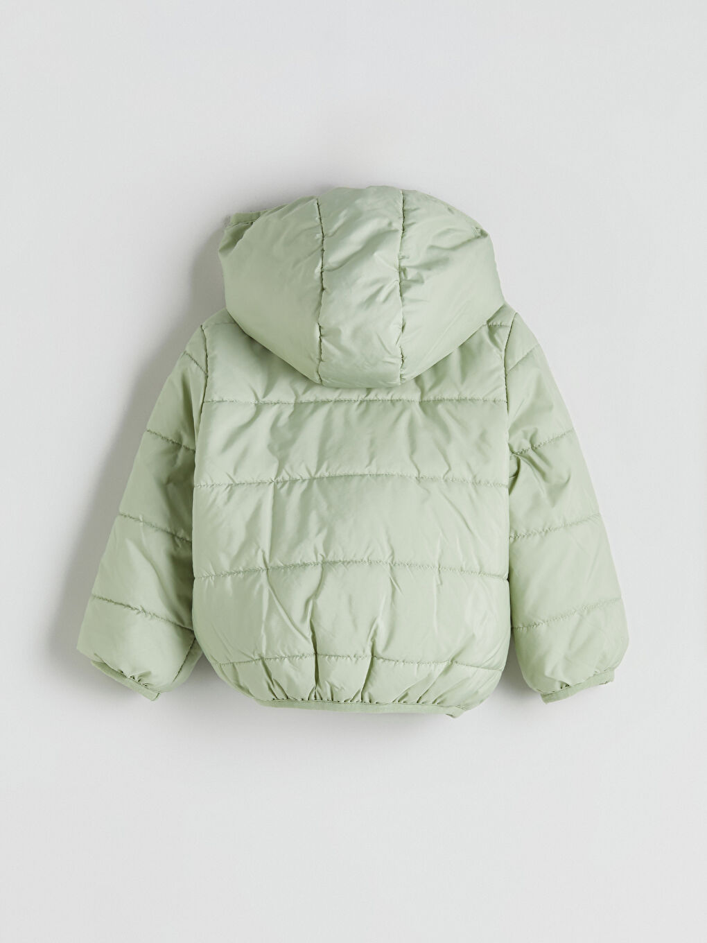 Hooded Girl Puffer-3