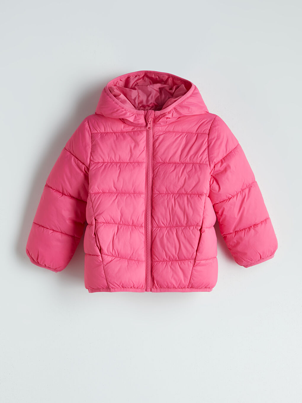 LCW Kids پاڵتۆی پوفەری کچان کڵاودار -W55331Z1-GSY