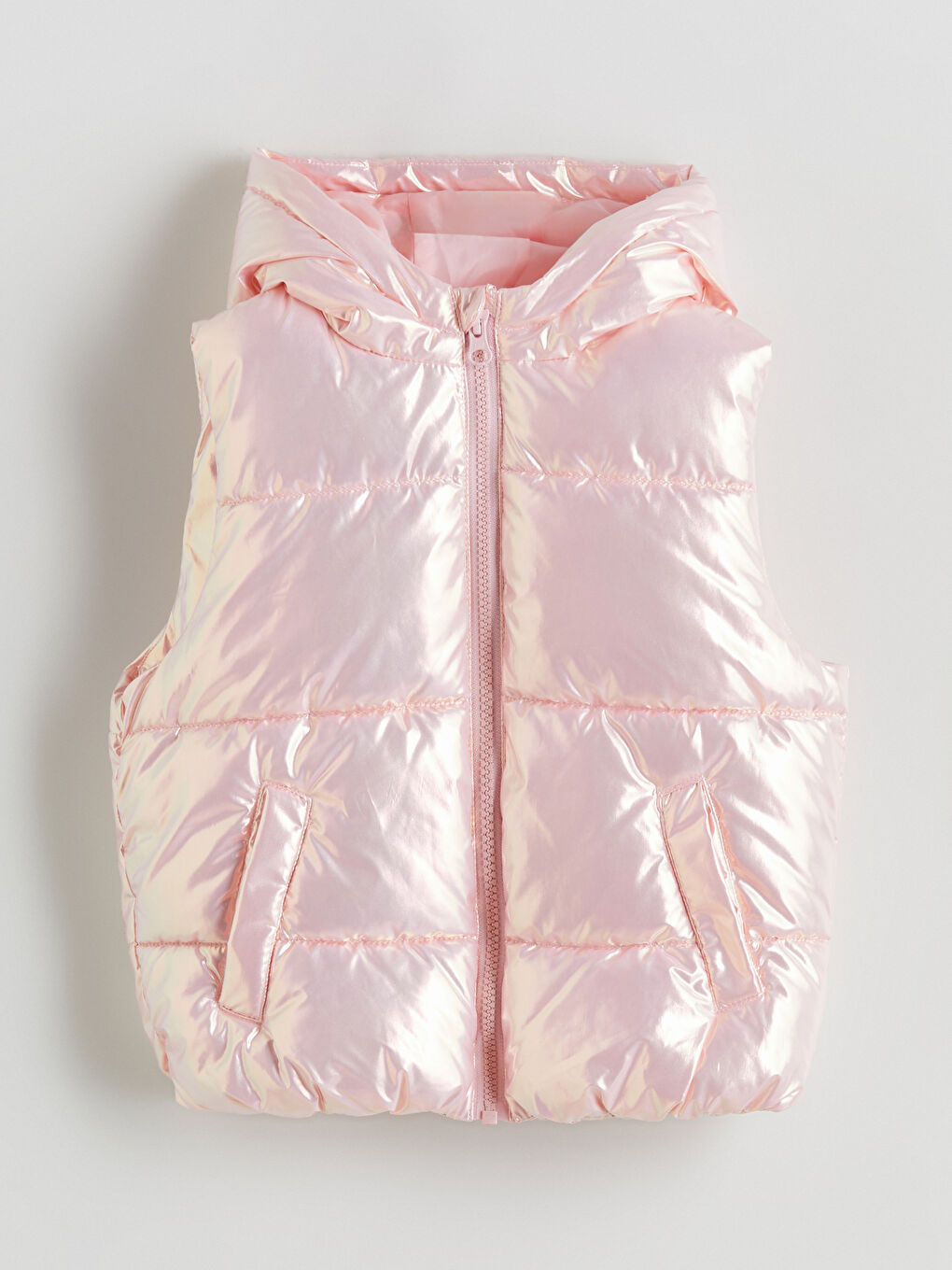 LCW Kids Момиче Розово Жилетка -W55333Z1-G0G