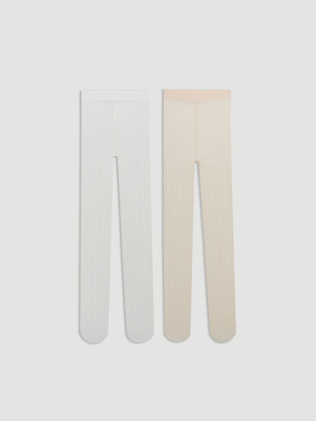 LCW baby تایتی سادەی کچانی ساوای ٢ دانە پێکەوە -W55336Z1-FR6