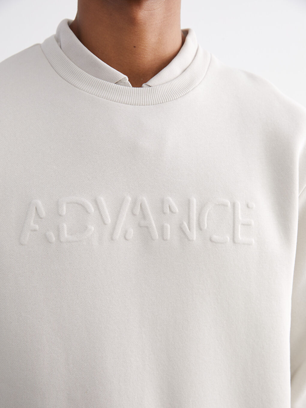 Дөңгелек жағалы ерлерге арналған свитшот-2