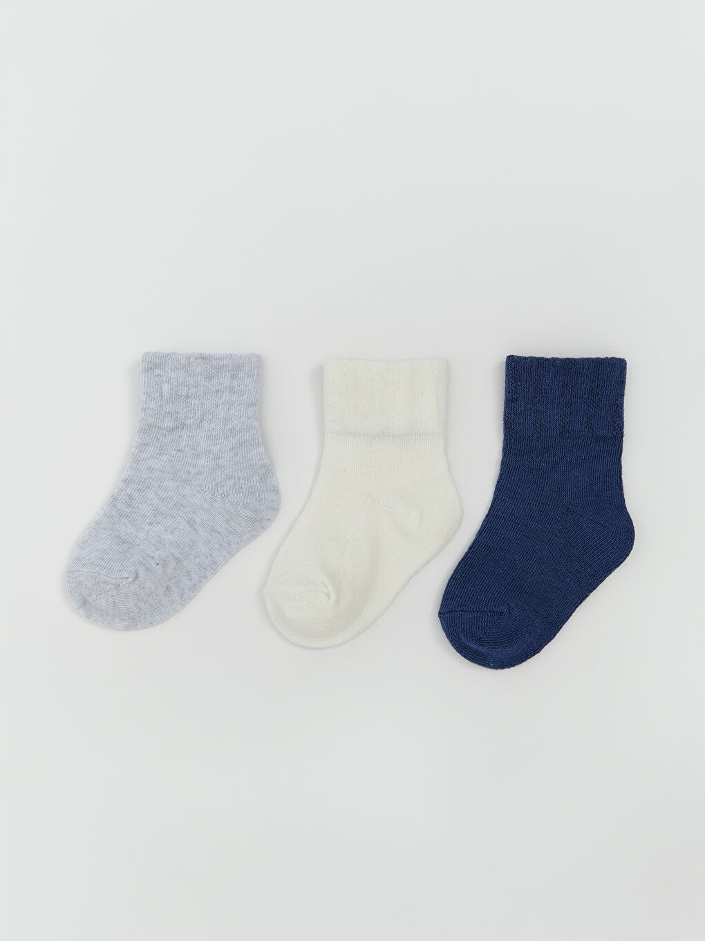 LCW baby Basic Baby Boys' Ankle Socks 3-pack -W55370Z1-CX8