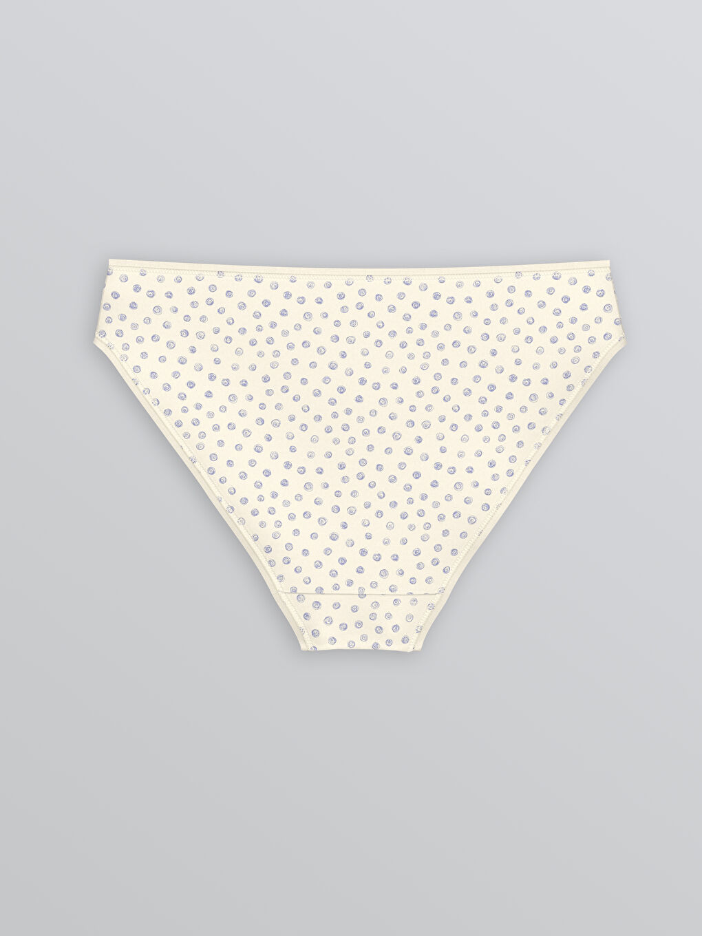 Mor Desenli Bikini Külot-1