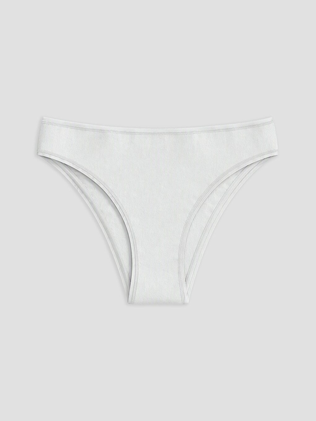 Gri Düz Brazilian Külot