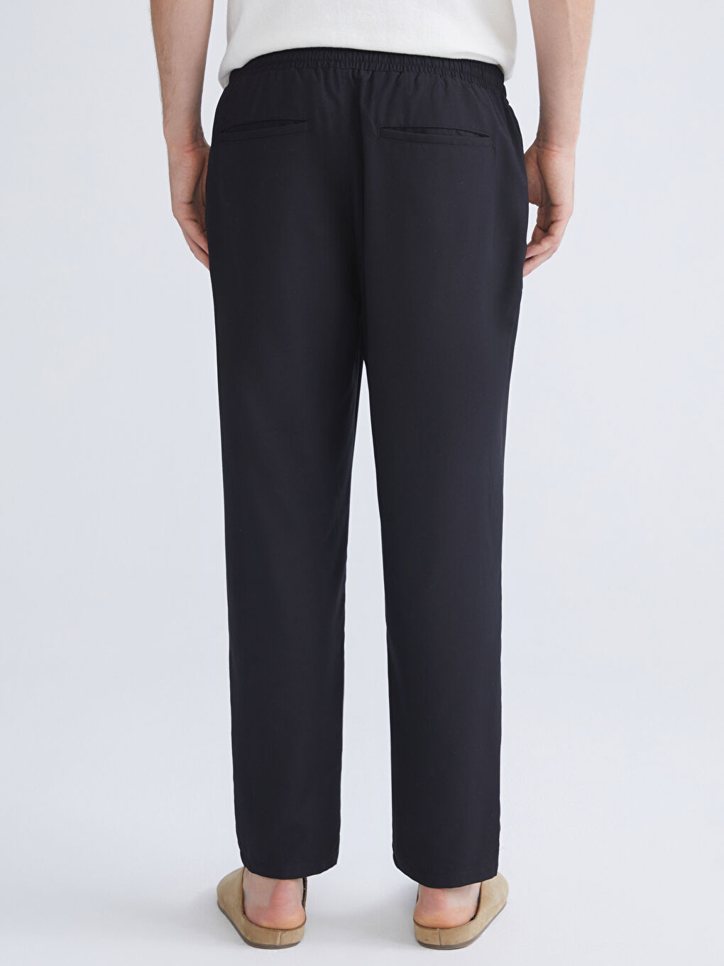 Relaxed Fit Men's Trousers-3