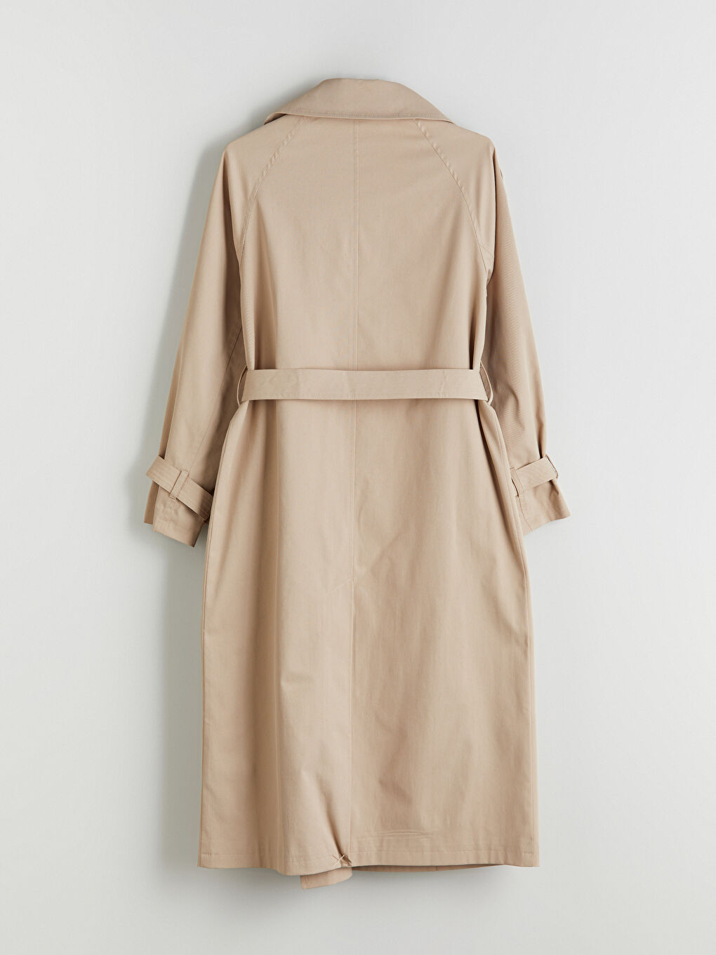 Double Breasted Collar Oversize Women's Trenchcoat-7