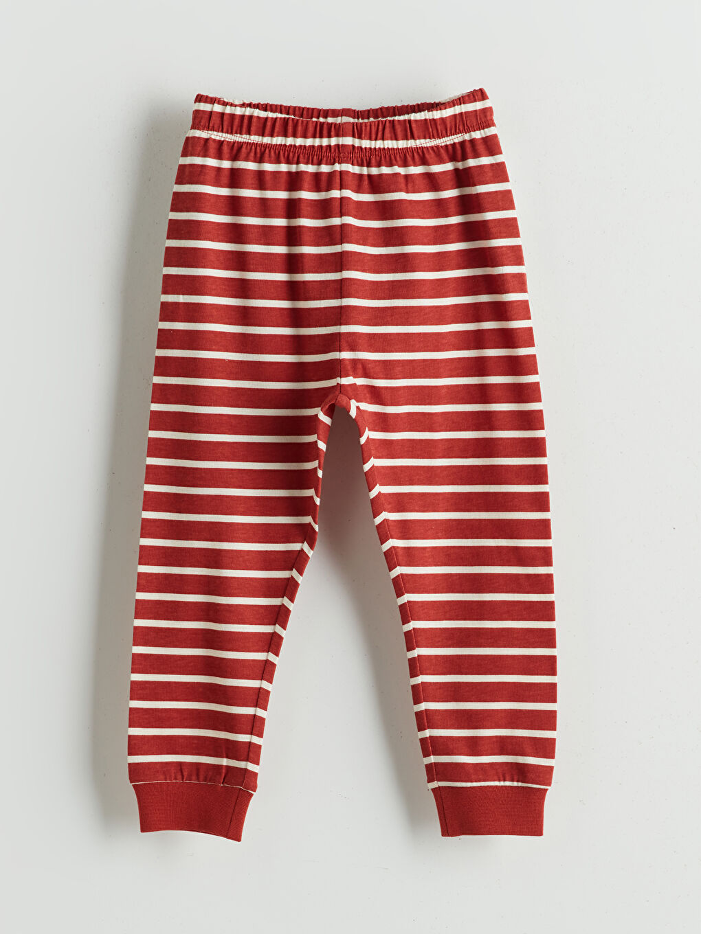 LCW baby طقم بيجاما أولاد صغار مطبوع بكول مدور -W55532Z1-YG7