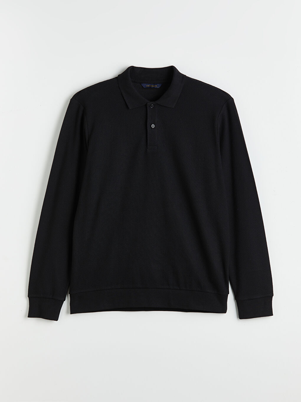 Polo Neck Men's Sweatshirt-4
