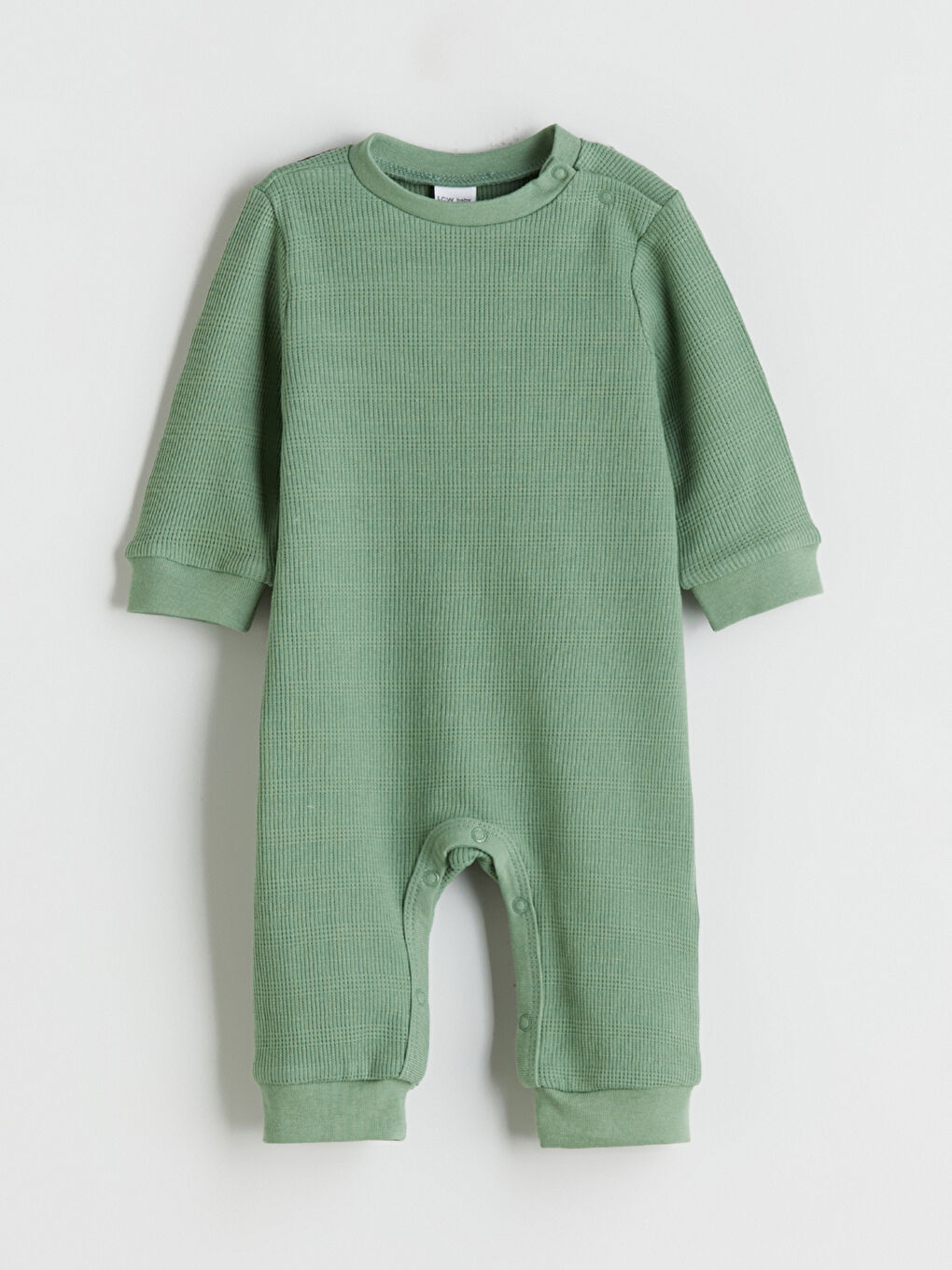 Yeşil Bisiklet Yaka Erkek Bebek Tulum
