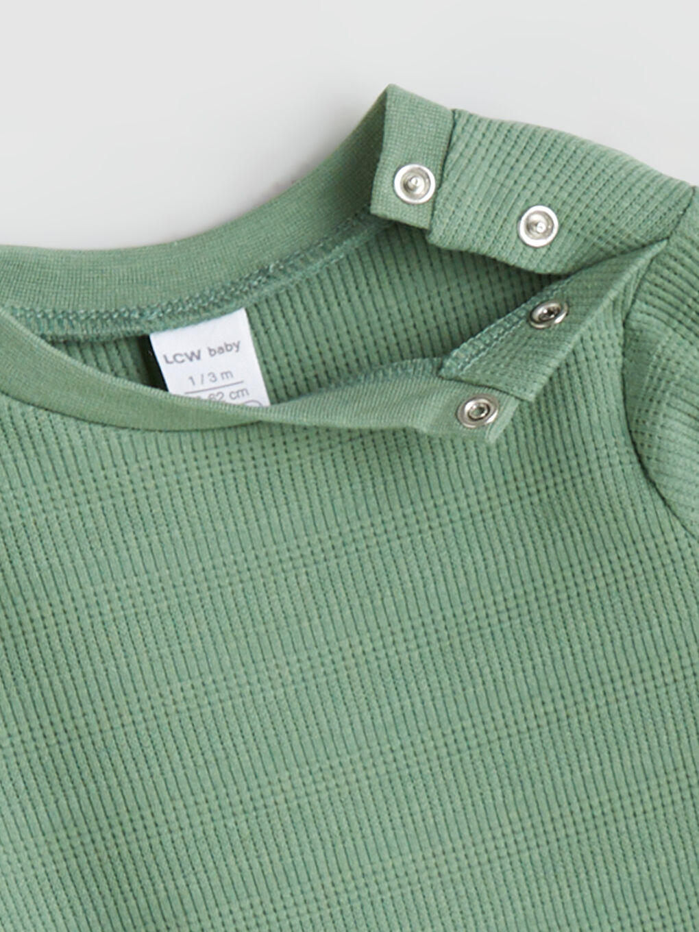 Yeşil Bisiklet Yaka Erkek Bebek Tulum-1