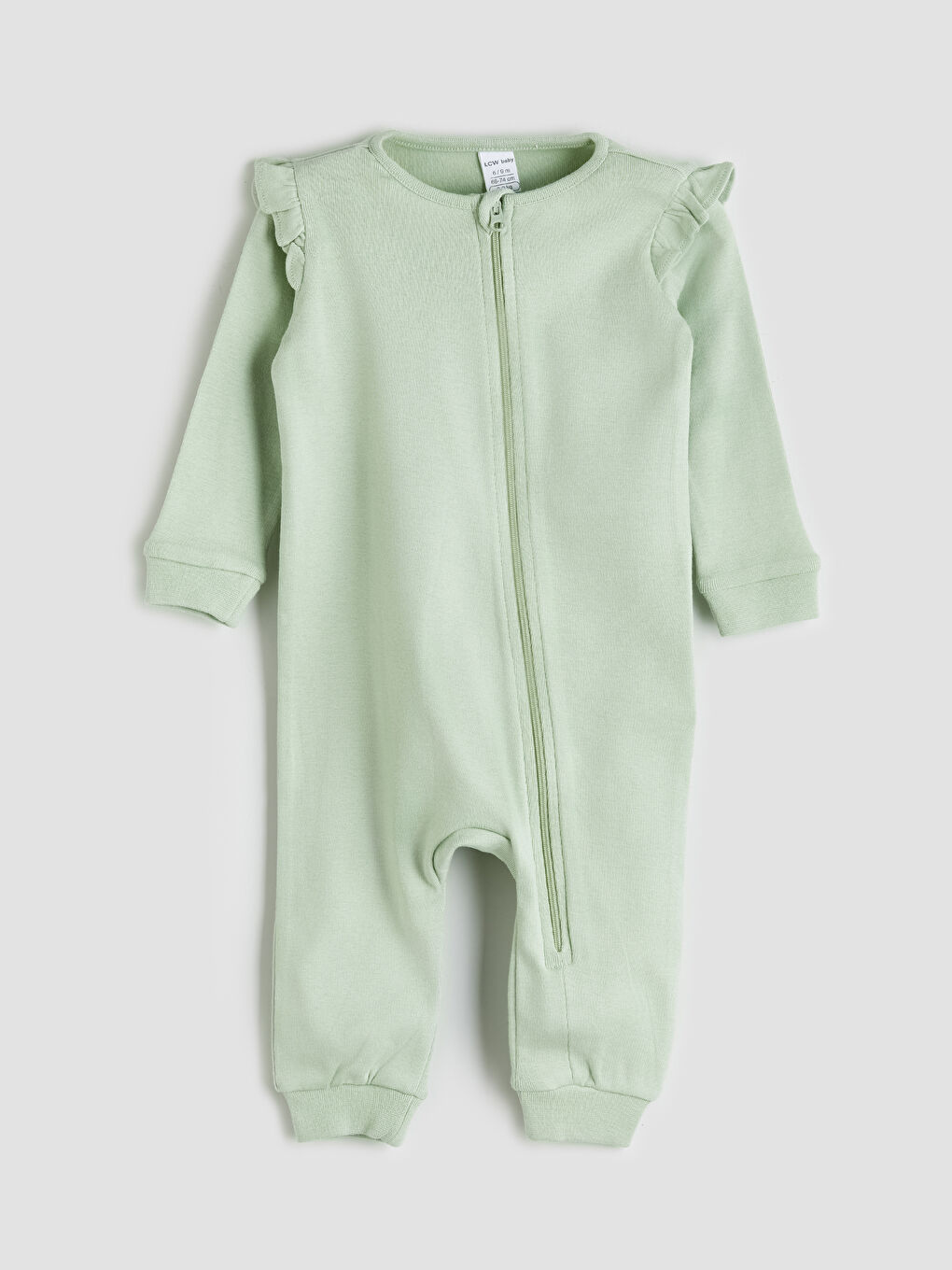 LCW baby Crew Neck Floral Baby Girls Jumpsuit 2 Pack -W55550Z1-LRB