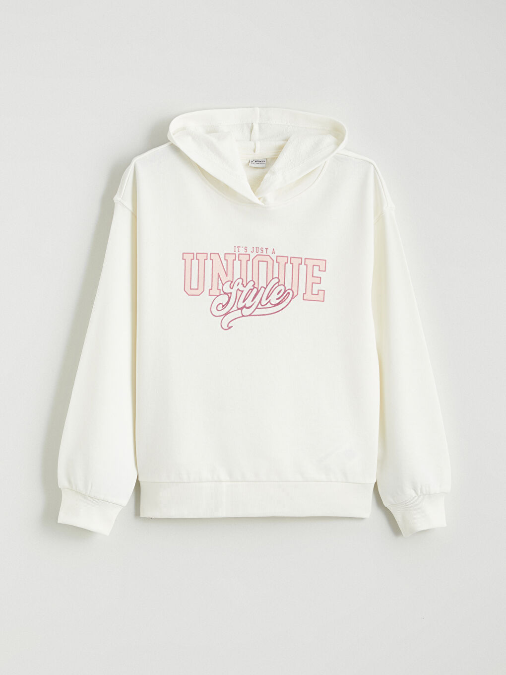 კაპიუშონიანი ნაბეჭდი გოგონებისთვის სპორტული მაისური