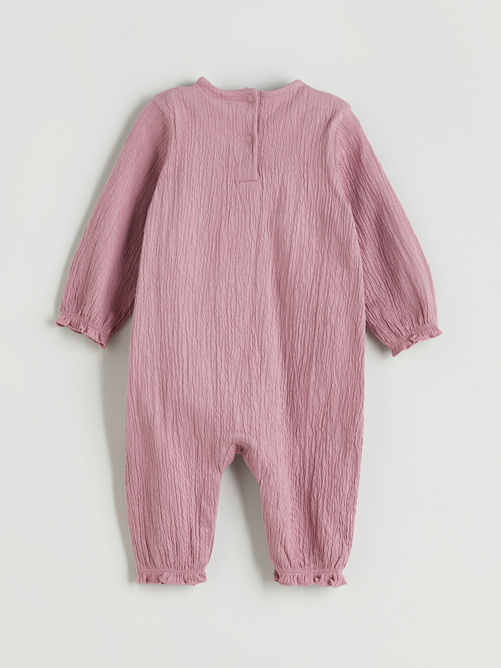 LCW baby Peter Pan Collar Baby Girl Jumpsuit -W55555Z1-SQ9