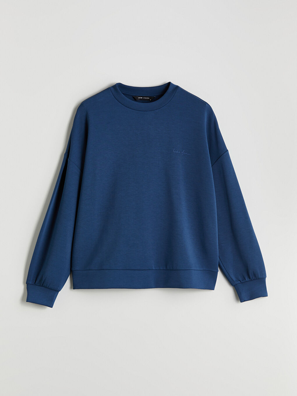 LCW Vision Woman INDIGO Sweatshirt -W55562Z8-LYB
