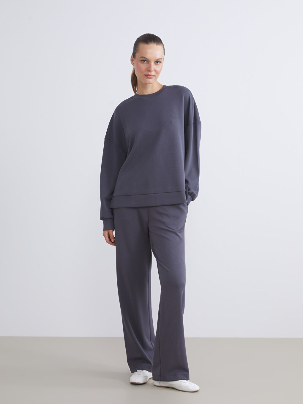 LCW Vision Woman ANTHRACITE Sweatshirt -W55563Z8-HGV