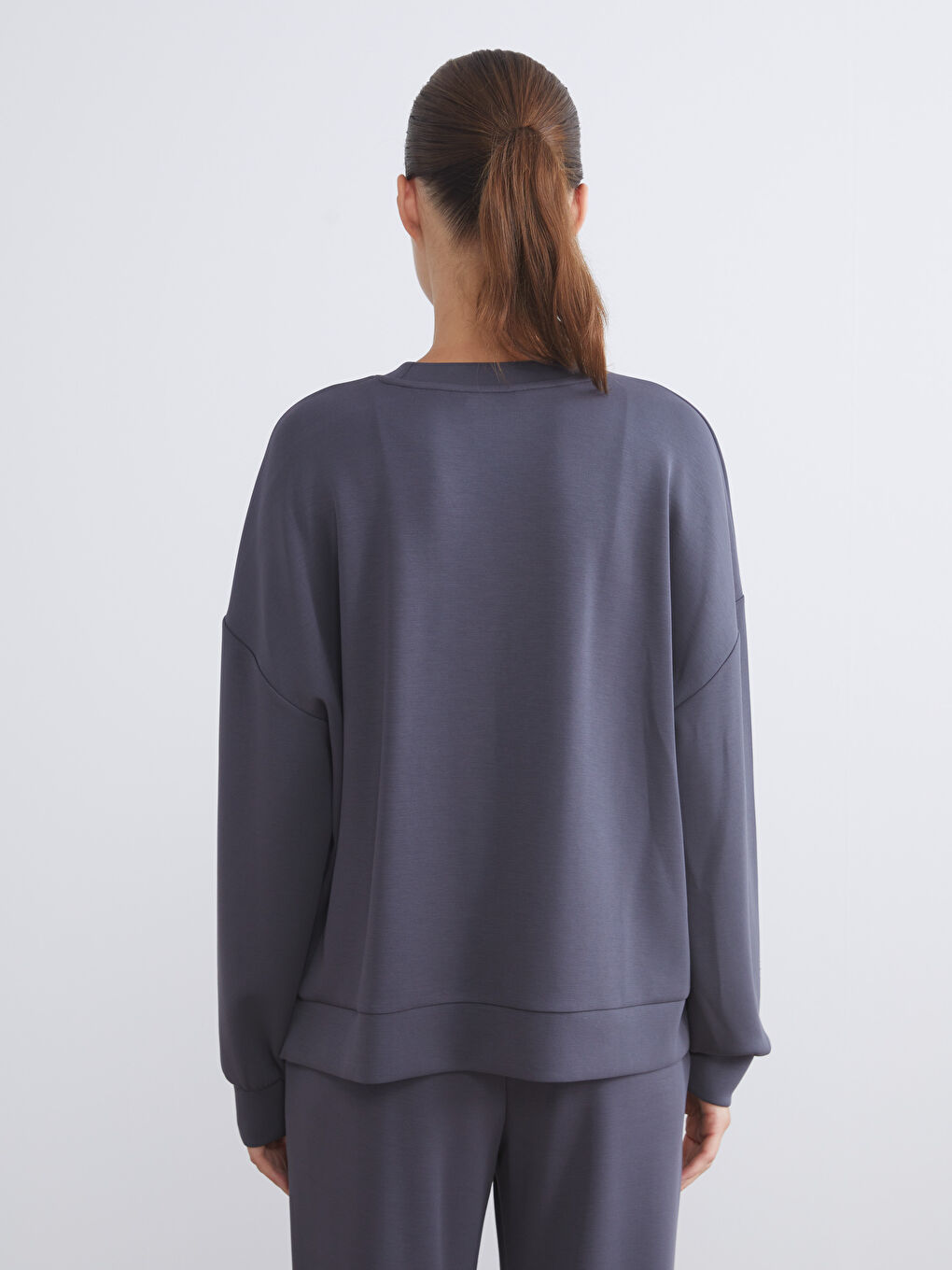 LCW Vision Woman ANTHRACITE Sweatshirt -W55563Z8-HGV