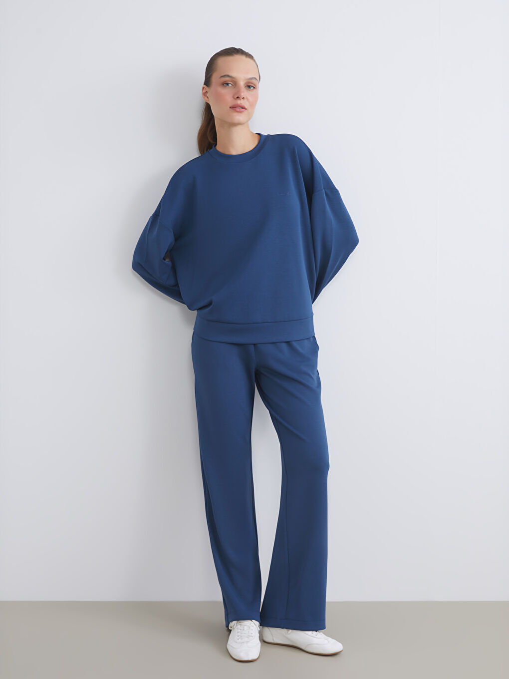 LCW Vision Women's Sweatpants with Elasticated Waist and Modal Blend -W55565Z8-LYB