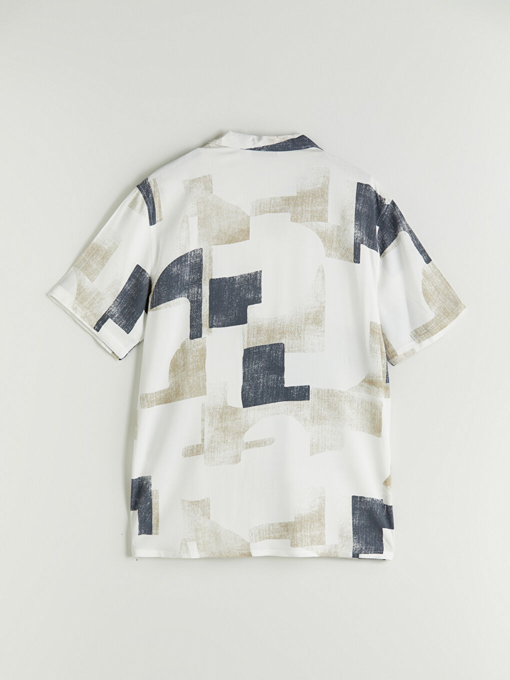 LCW Vision Regular Fit Short Sleeve Patterned Men's Shirt -W55580Z8-Y0T