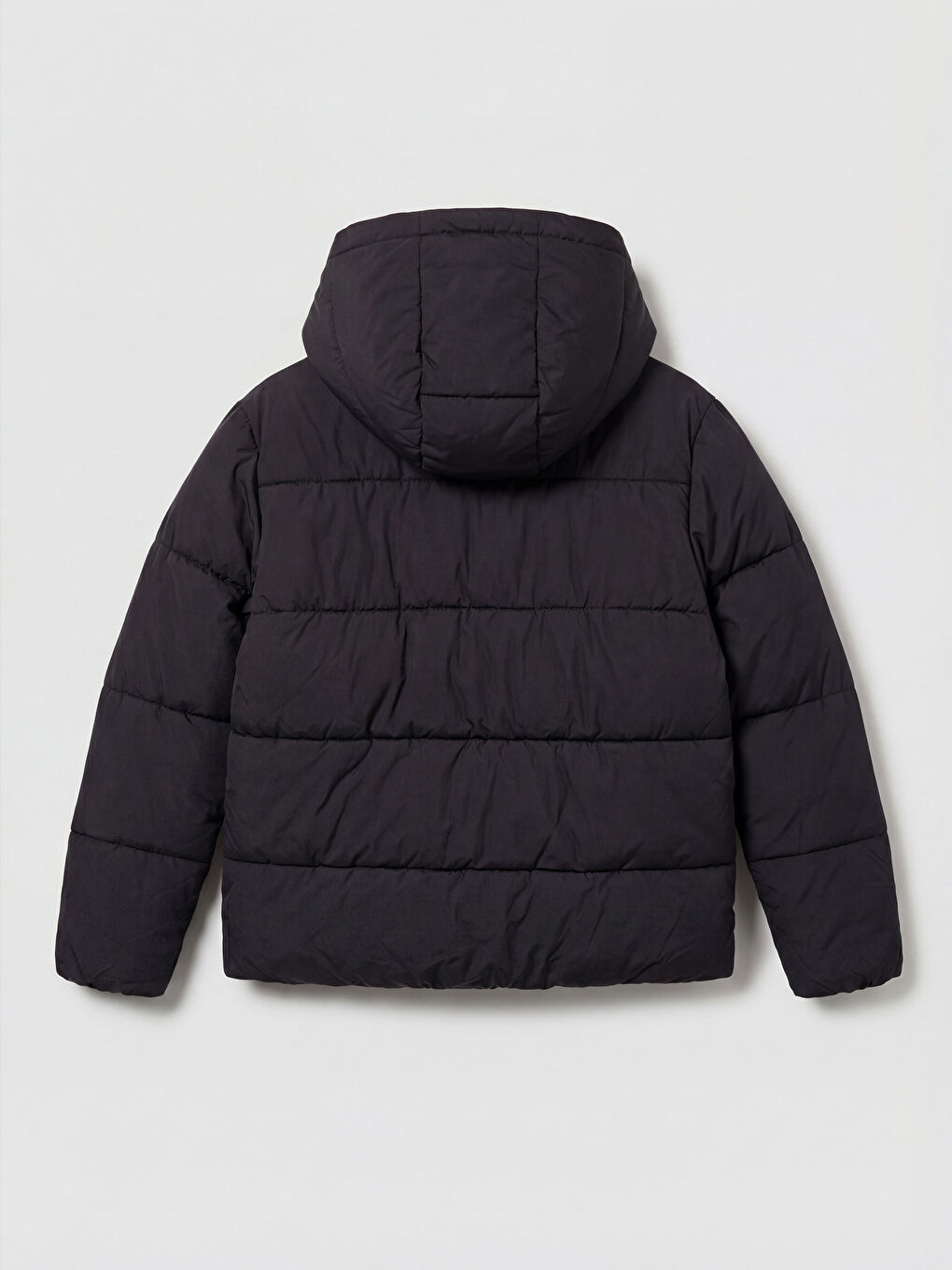 әйелдерге арналған капюшонды пуховик пальто-6