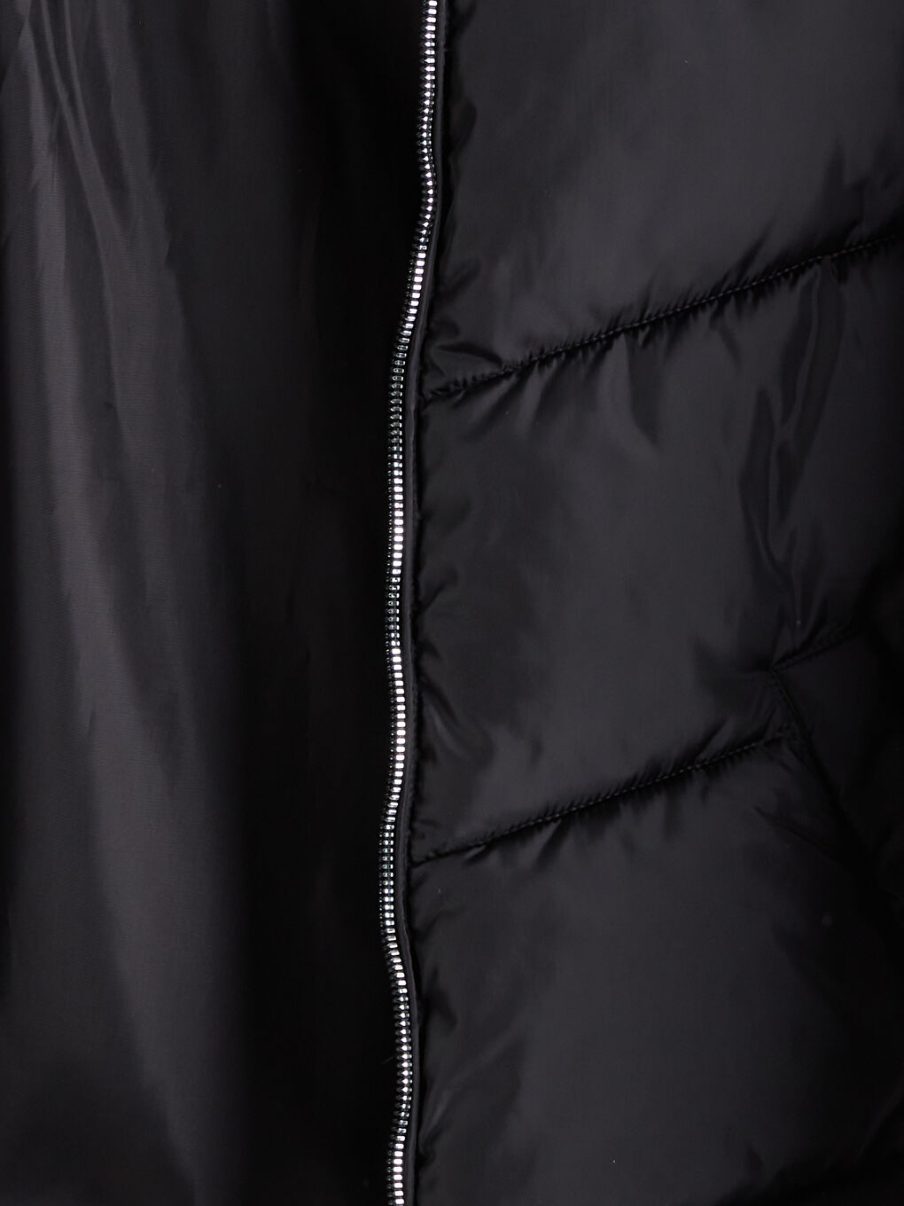 Woman BLACK Puffer Coat-6