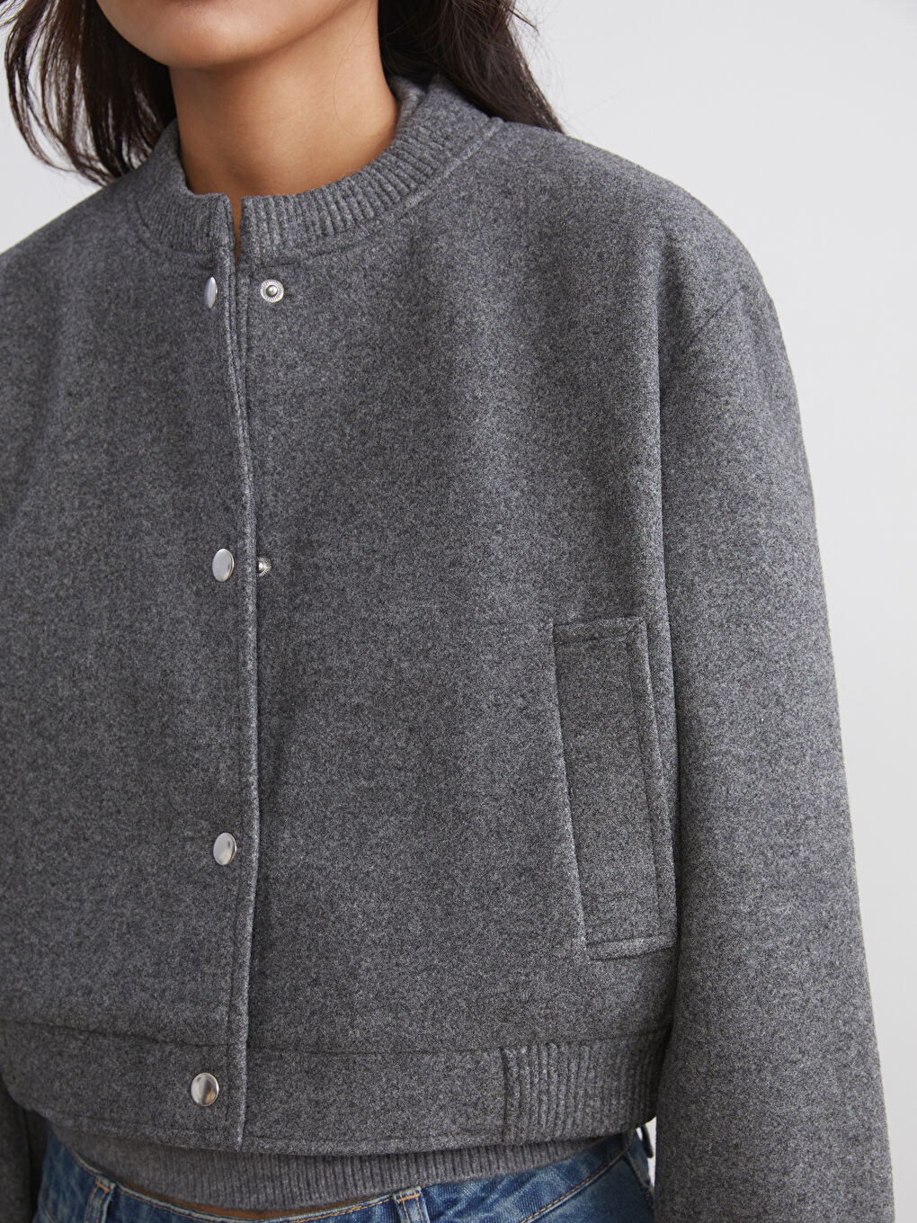 Әйелдер антрацит түстес Пиджак-2