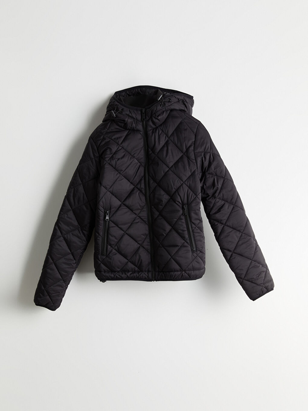 XSIDE Hooded Quilted Women's Puffer Coat -W55586Z8-CVL
