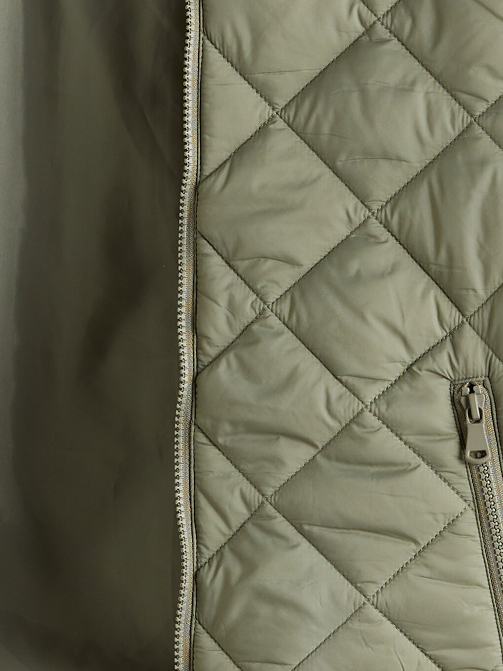 XSIDE Hooded Quilted Women's Puffer Coat -W55586Z8-KEL