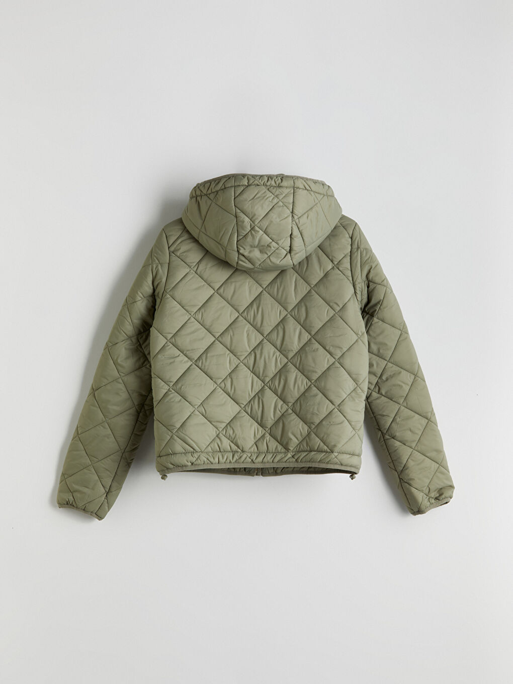 XSIDE Hooded Quilted Women's Puffer Coat -W55586Z8-KEL