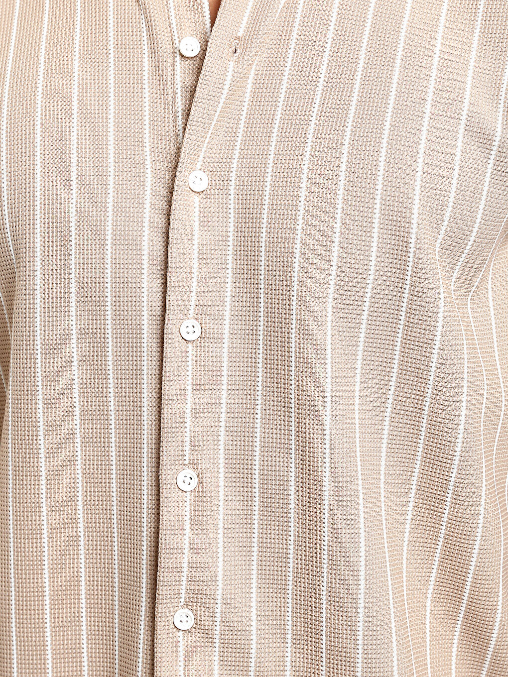 Regular Fit Striped Men's Shirt-2