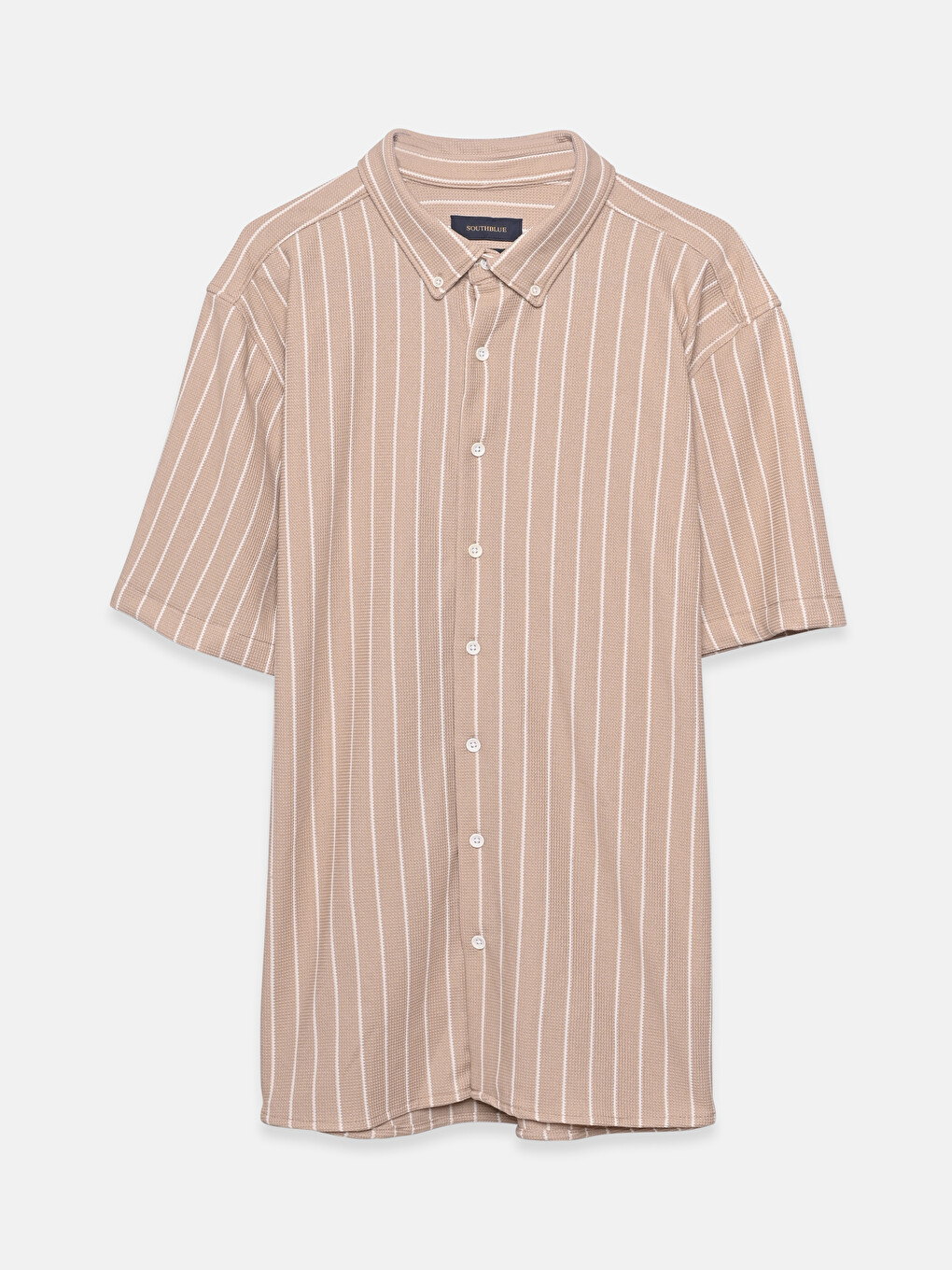Regular Fit Striped Men's Shirt-5