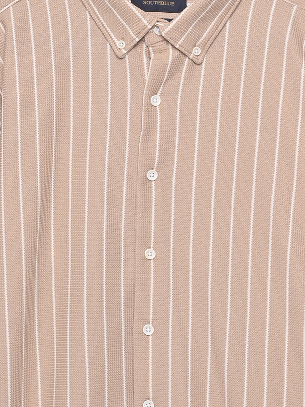 Regular Fit Striped Men's Shirt-7