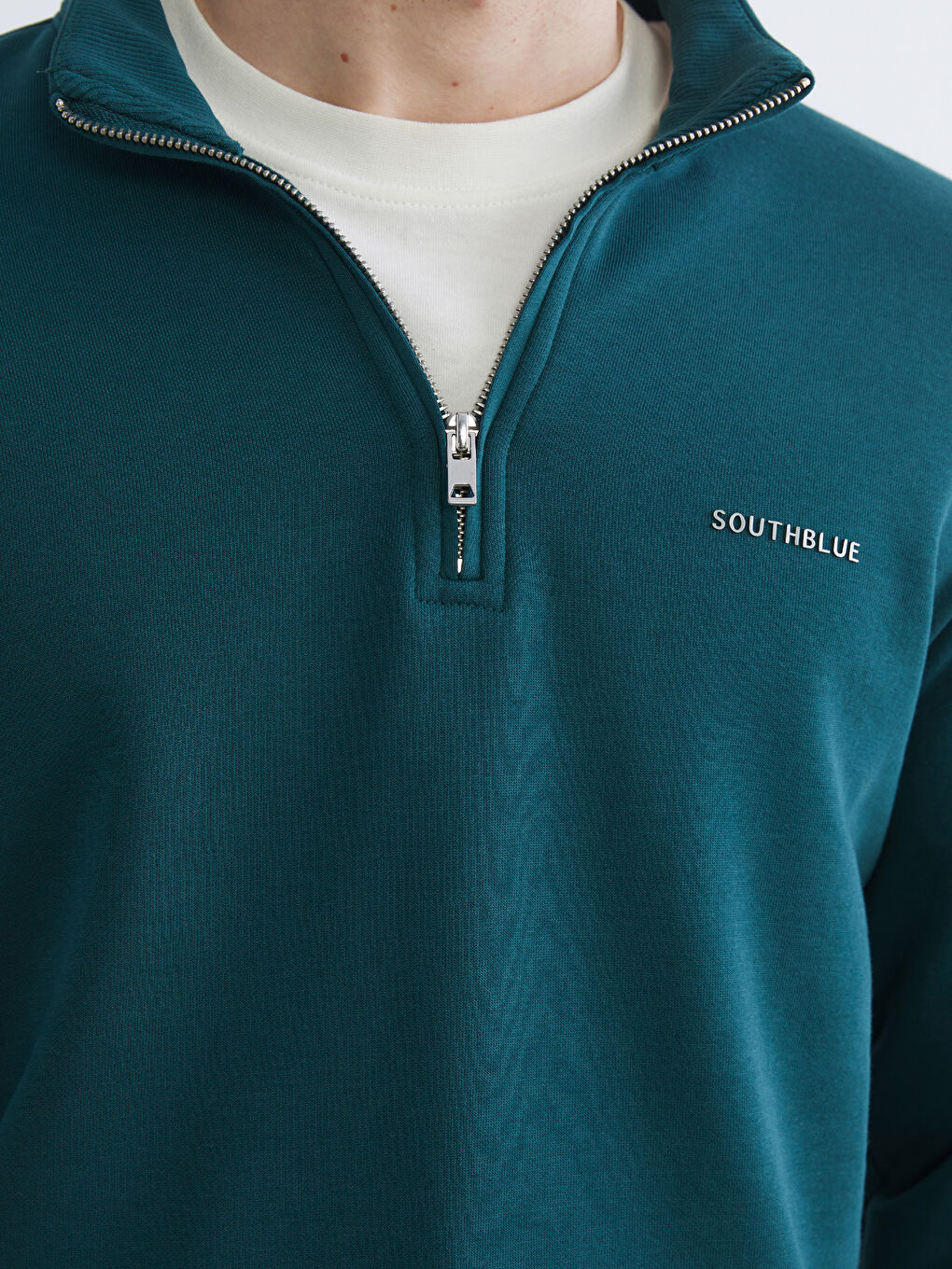 Мужчины Цвет петроль Свитшот-2