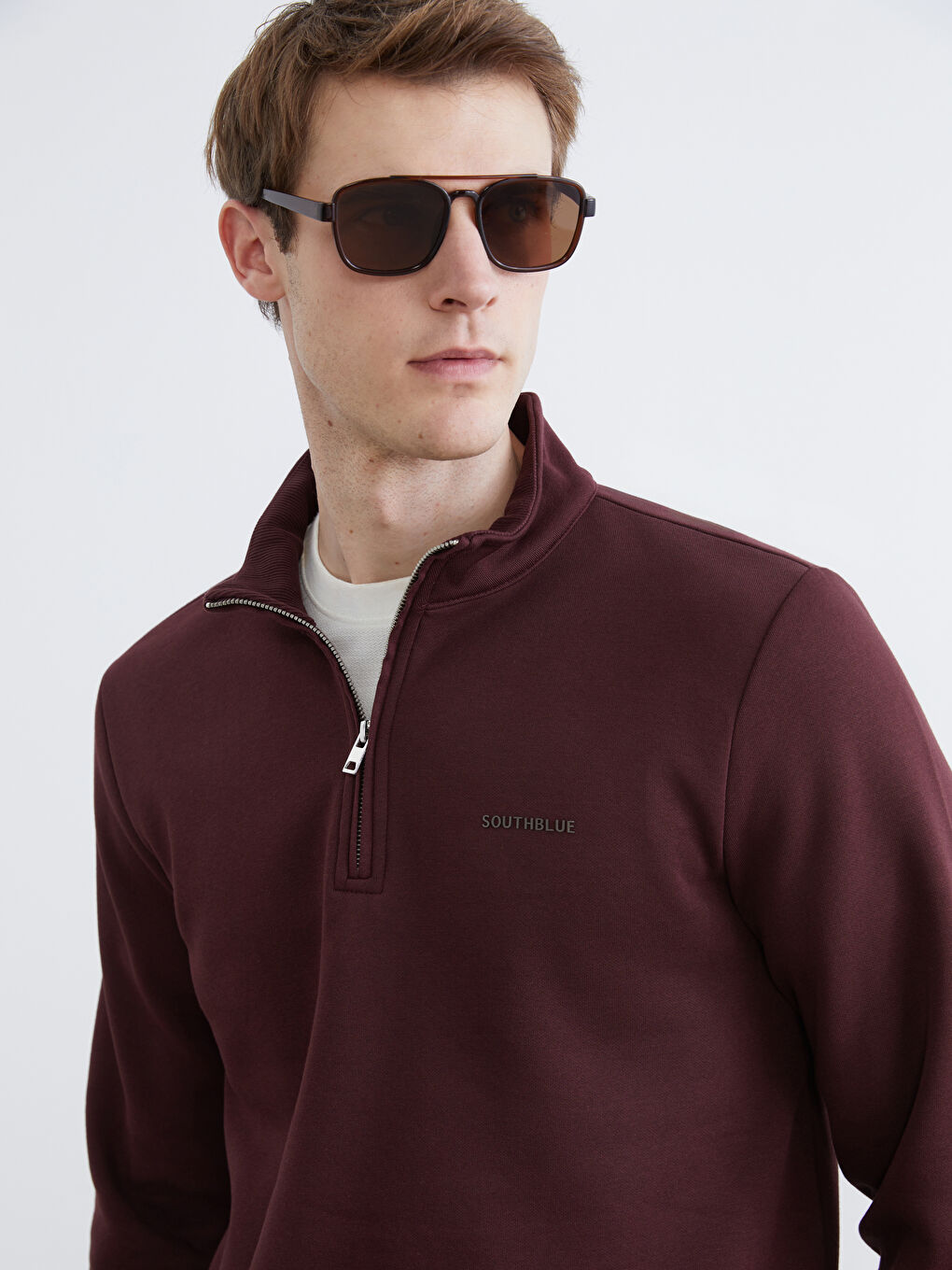 Man BORDEAUX Sweatshirt
