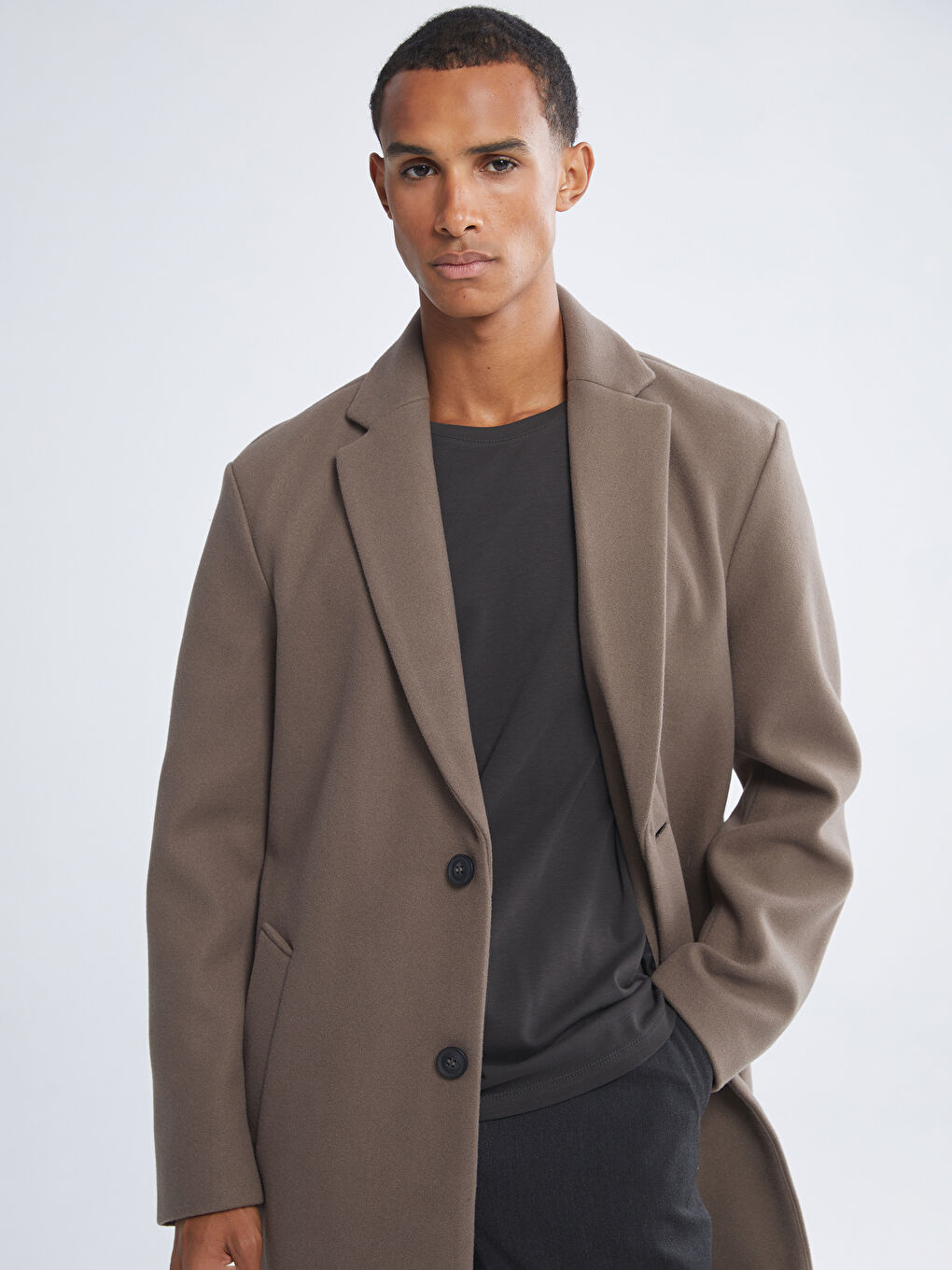 სტანდარტული ნიმუში მამაკაცის შარმის ქურთუკი